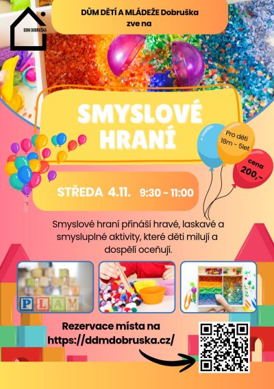 Smyslové hraní – barvy